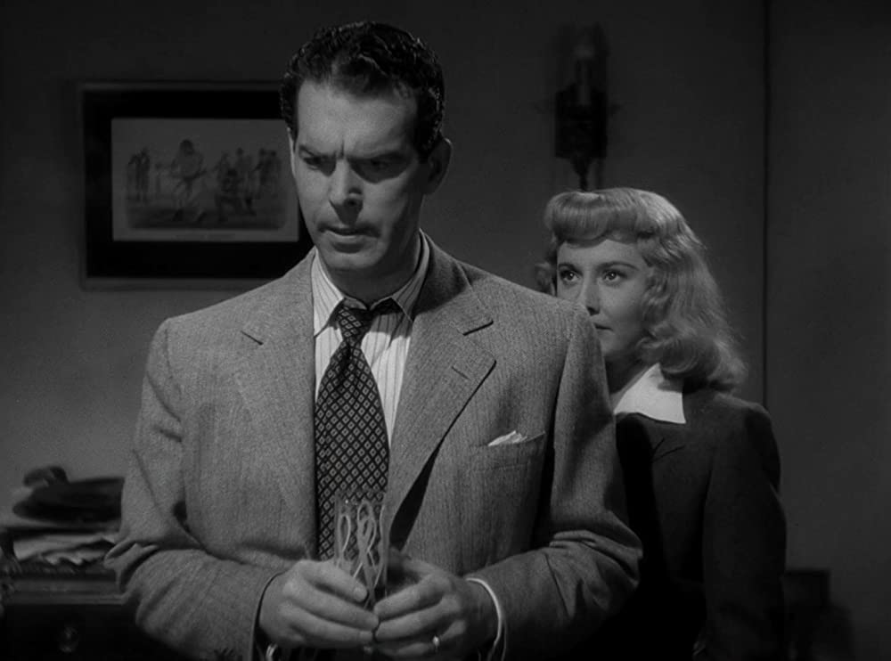 「深夜の告白」バーバラ・スタンウィック & フレッド・マクマレイの画像