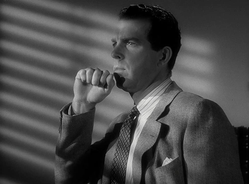 「深夜の告白」フレッド・マクマレイの画像