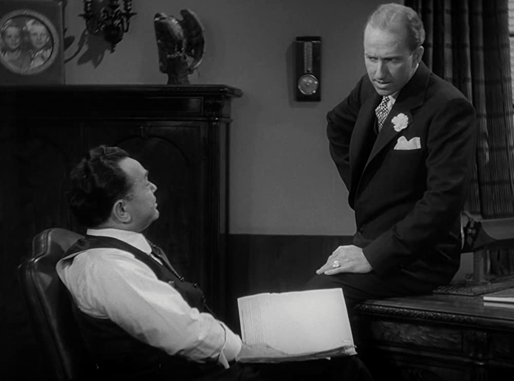 「深夜の告白」エドワード・G・ロビンソン & リチャード・ゲインズの画像