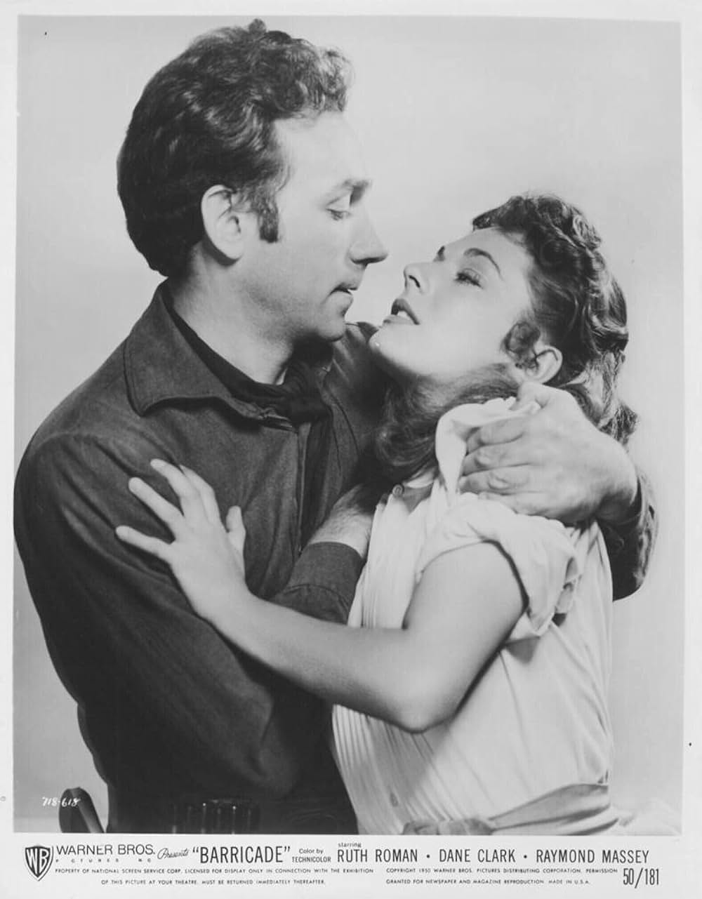 西部のバリケードの画像