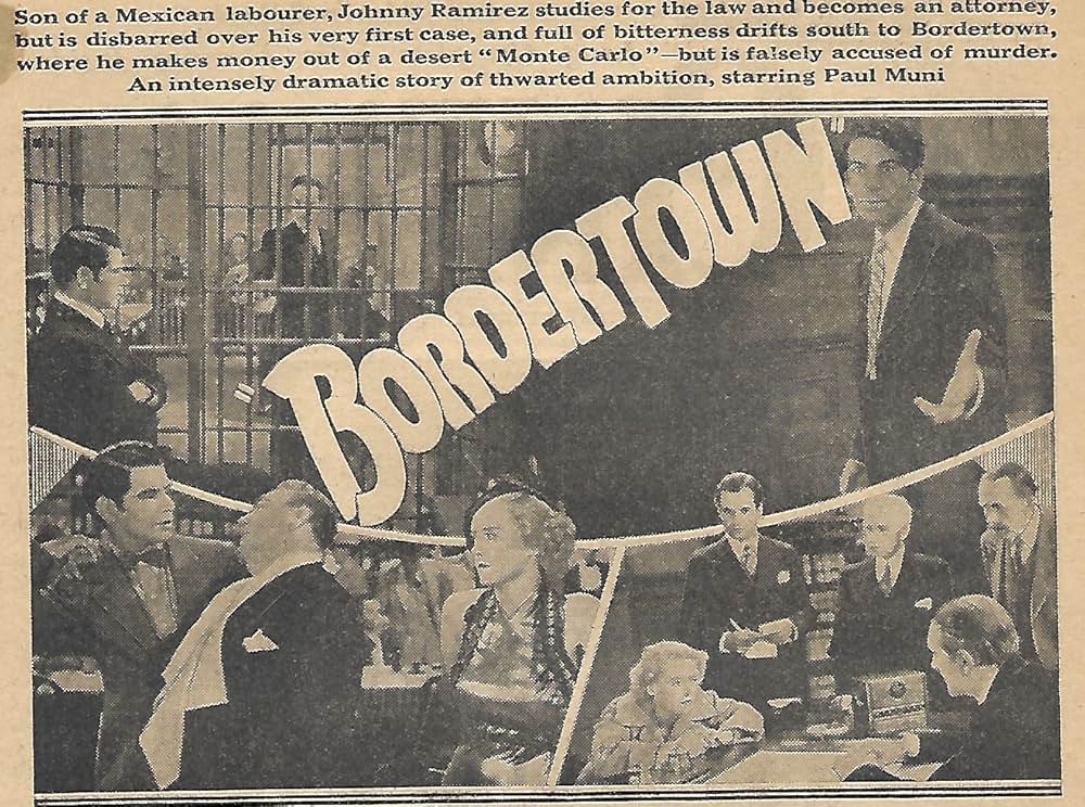 国境の町の画像