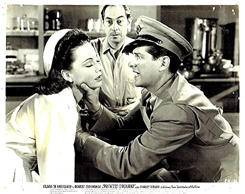 「カナリヤ姫」オリビア・デ・ハビランド & ロバート・カミングス & フランク・パグリアの画像