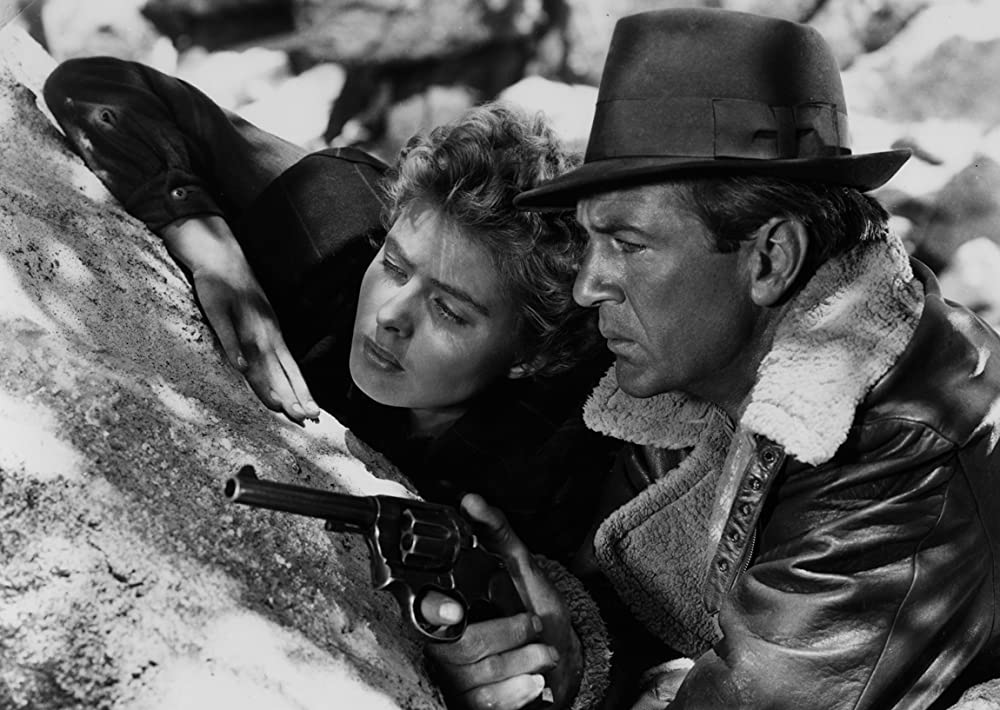 「誰が為に鐘は鳴る」イングリッド・バーグマン & ゲイリー・クーパーの画像