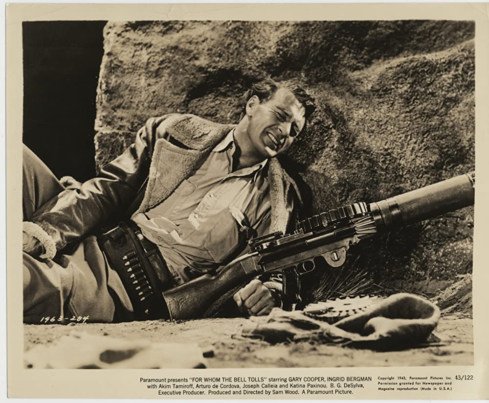 「誰が為に鐘は鳴る」ゲイリー・クーパーの画像