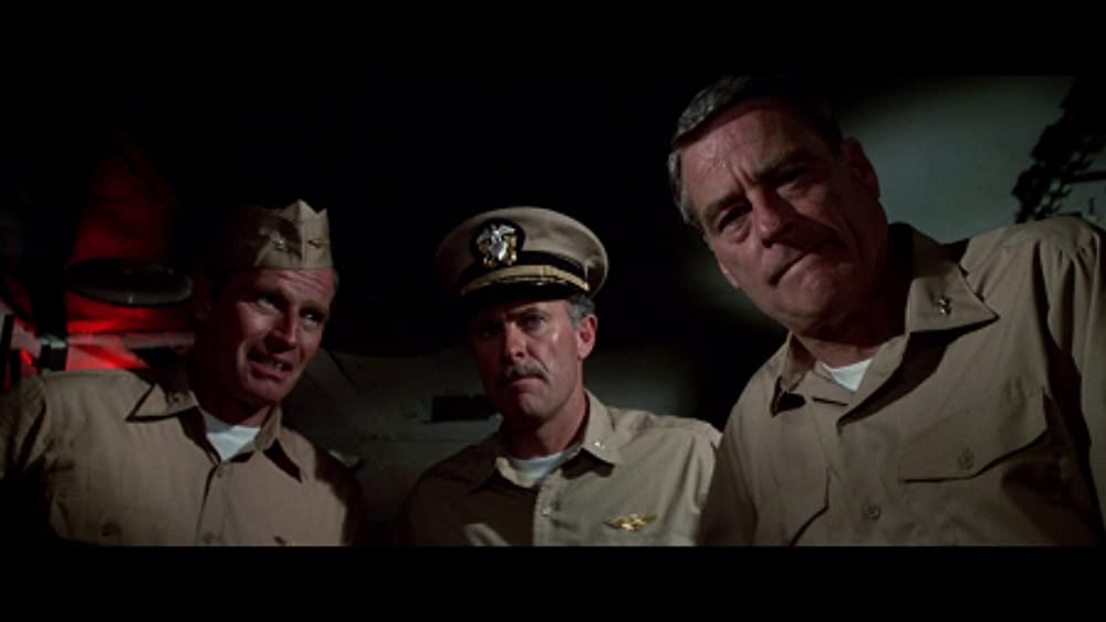 「ミッドウェイ」チャールトン・ヘストン & ダブニー・コールマン & ロバート・ウェッバーの画像