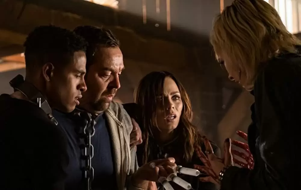 「ジグソウ：ソウ・レガシー」ブリタニー・アレン & ポール・ブラウンスタイン & ローラ・バンダーボート & マンデラ・バン・ピープルズの画像