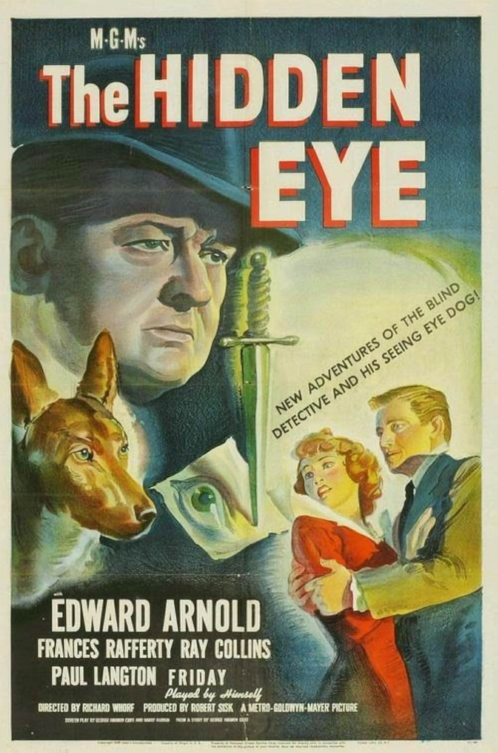 隠れた眼の画像