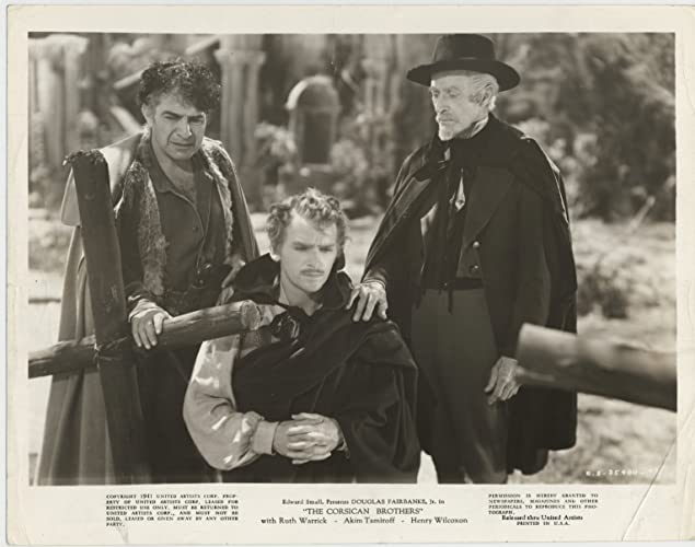 「コルシカの兄弟」ダグラス・フェアバンクス・Jr. & J・キャロル・ネイシュ & H・B・ワーナーの画像