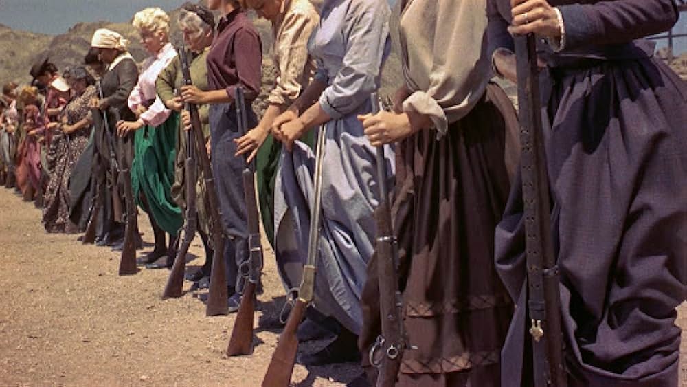 赤い連発銃の画像