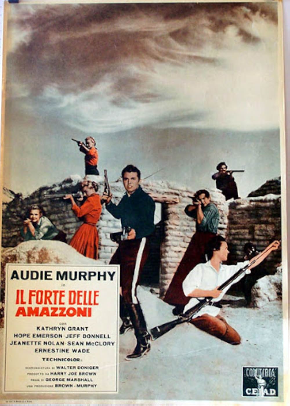 赤い連発銃の画像