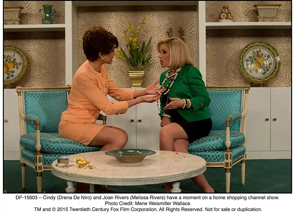 「JOY」ドレナ・デ・ニーロ & Melissa Riversの画像