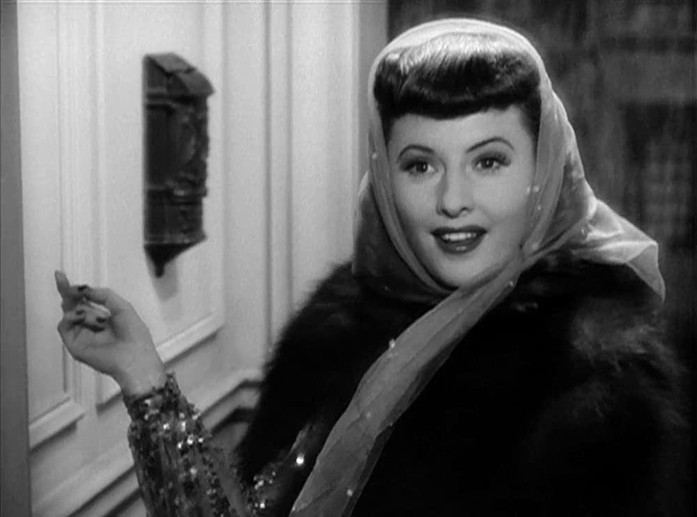 「教授と美女」バーバラ・スタンウィックの画像