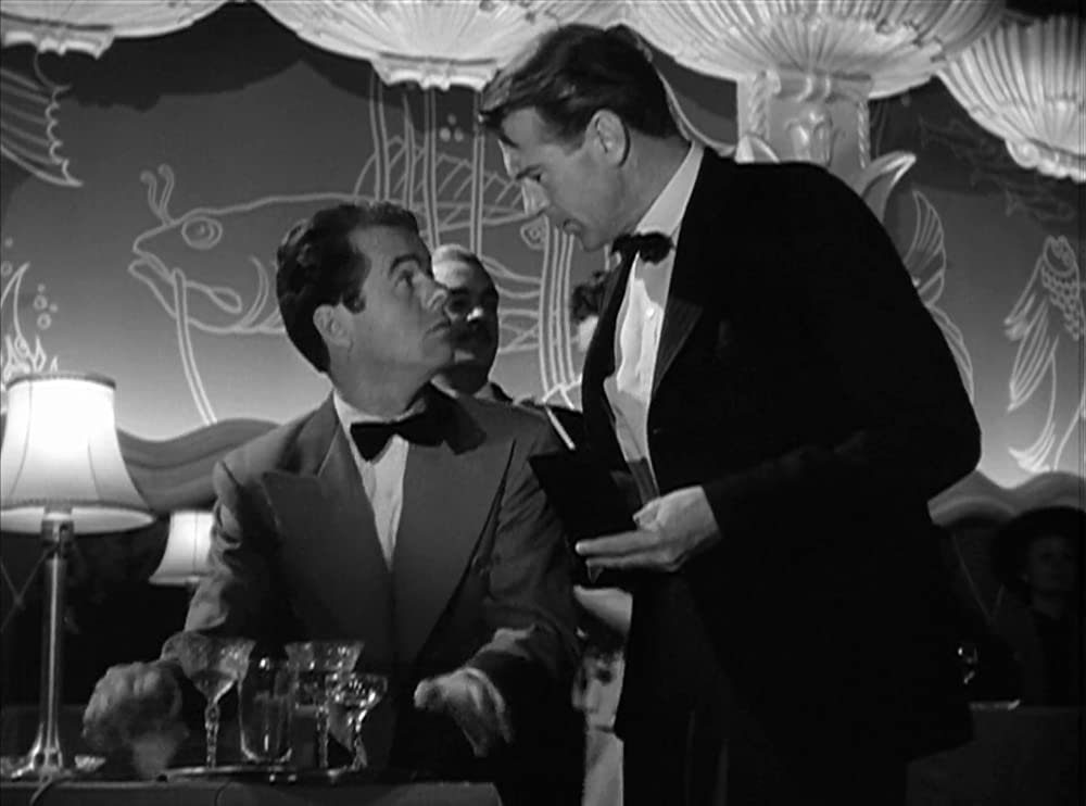 「教授と美女」ゲイリー・クーパー & エリシャ・クック・Jr.の画像