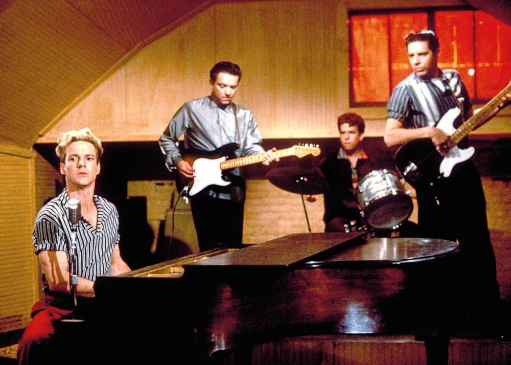 「グレート・ボールズ・オブ・ファイヤー」デニス・クエイド & ジョン・ドゥー & Mojo Nixonの画像