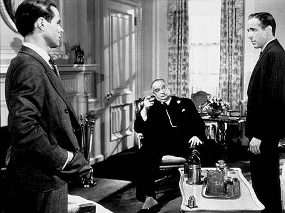 「マルタの鷹」ハンフリー・ボガート & シドニー・グリーンストリート & エリシャ・クック・Jr.の画像