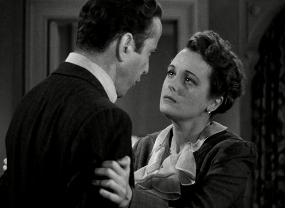 「マルタの鷹」ハンフリー・ボガート & メアリー・アスターの画像