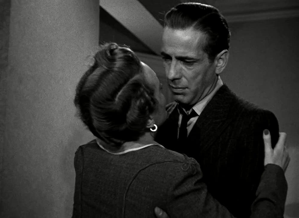 「マルタの鷹」ハンフリー・ボガート & メアリー・アスターの画像