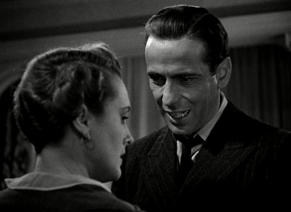 「マルタの鷹」ハンフリー・ボガート & メアリー・アスターの画像