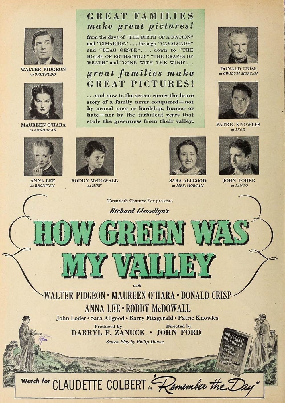 わが谷は緑なりきの画像