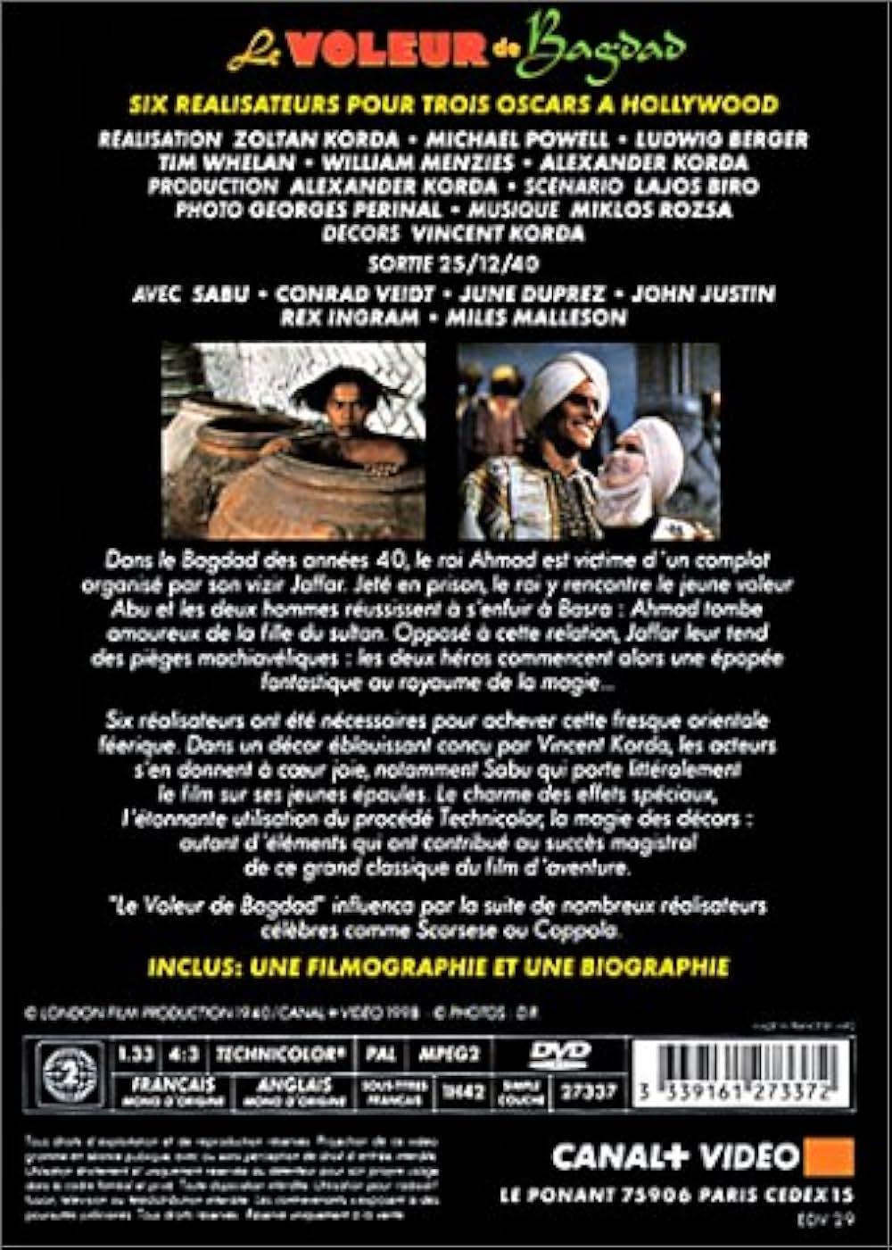 バグダッドの盗賊の画像