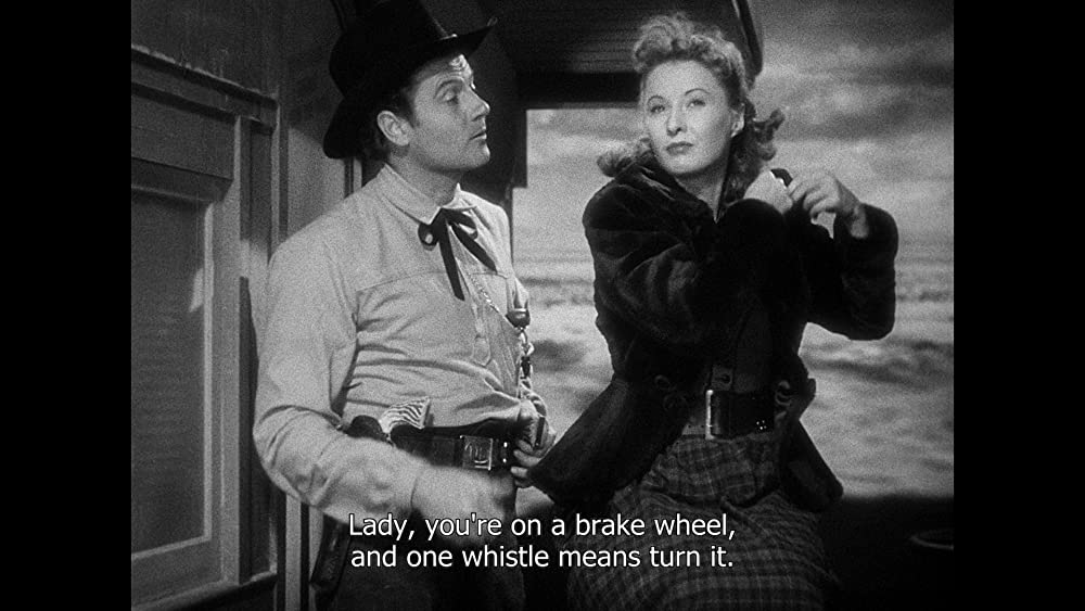 「大平原」バーバラ・スタンウィック & ジョエル・マクリーの画像