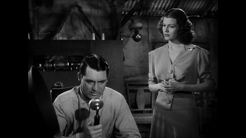 「コンドル」ケイリー・グラント & リタ・ヘイワースの画像