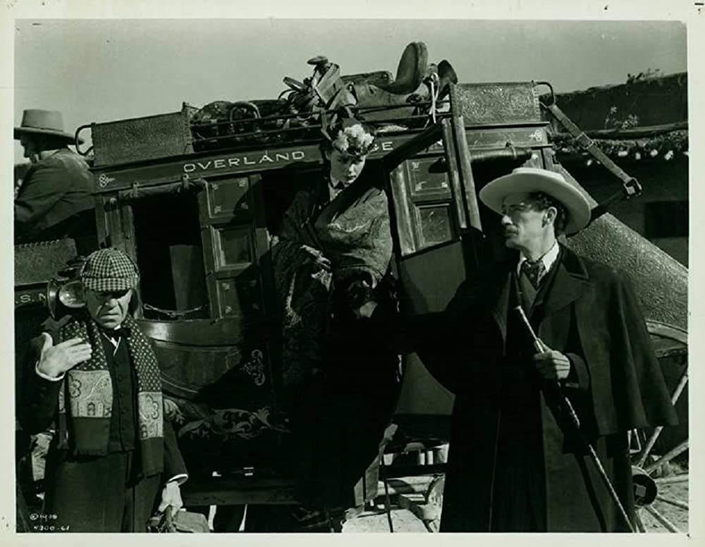 「駅馬車」ジョン・キャラダイン & アンディ・ディバイン & ドナルド・ミーク & ルイーズ・プラットの画像