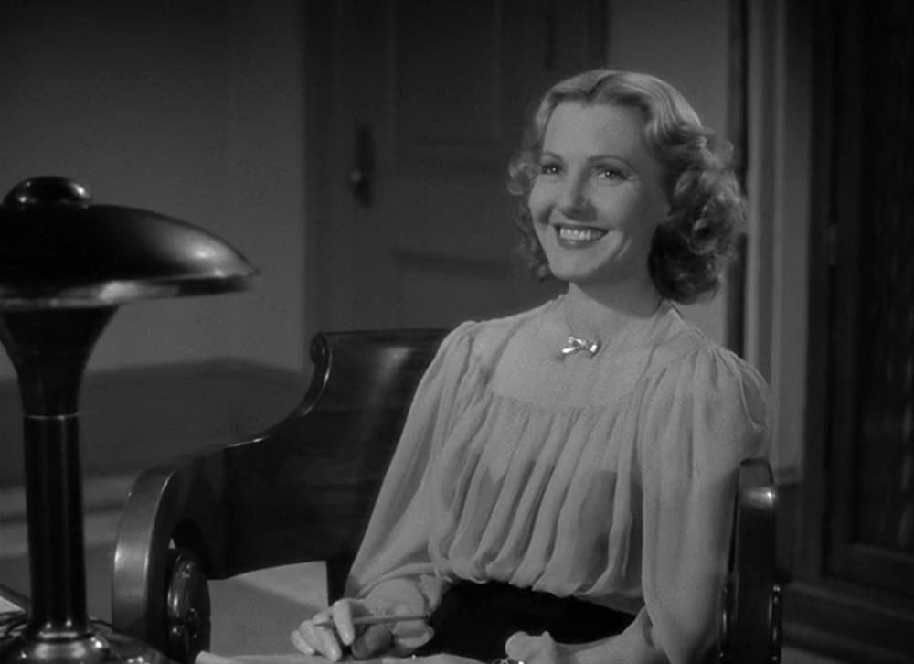 「スミス都へ行く」ジーン・アーサーの画像