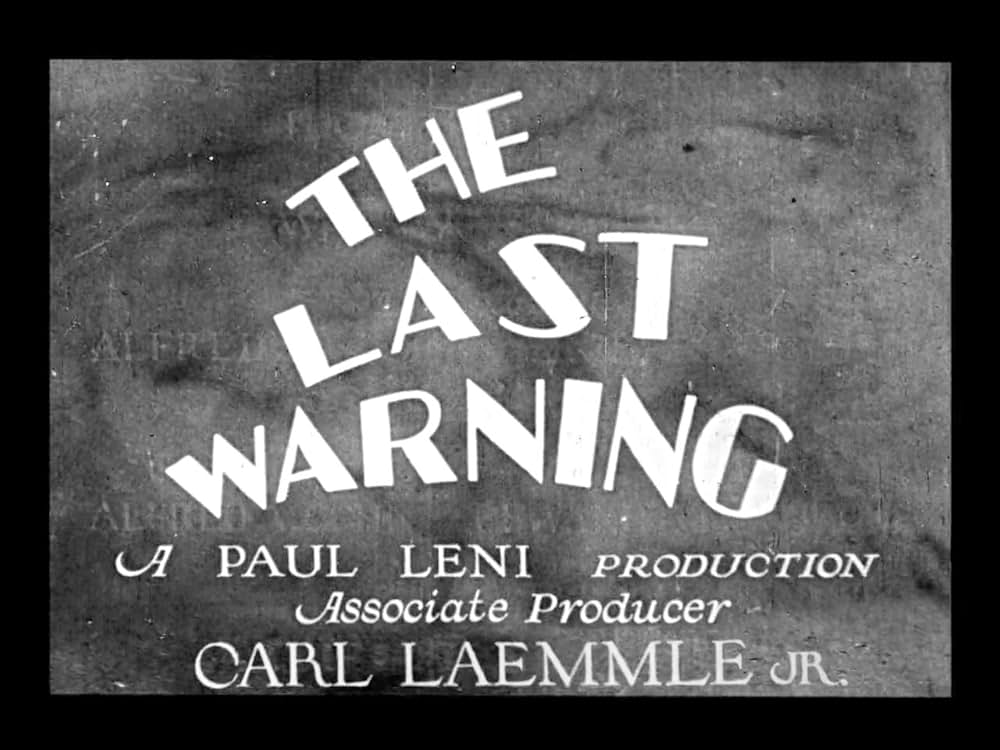 「最後の警告」の画像