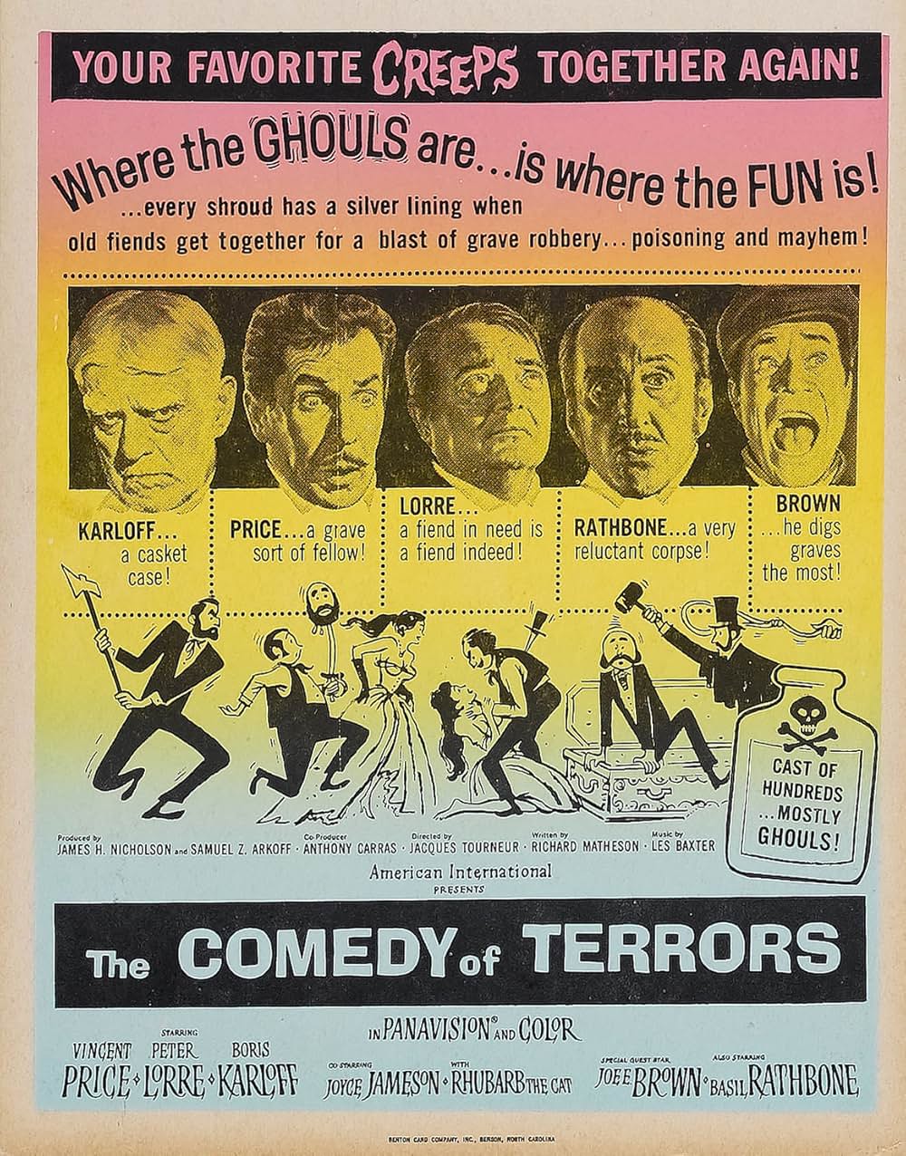 The Comedy of Terrors（原題）の画像