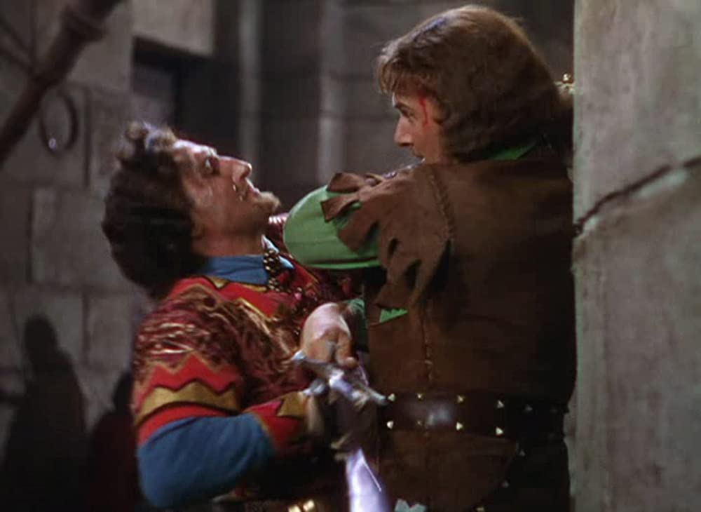 「ロビンフッドの冒険」エロール・フリン & ベイジル・ラスボーン & パトリック・ノウルズの画像