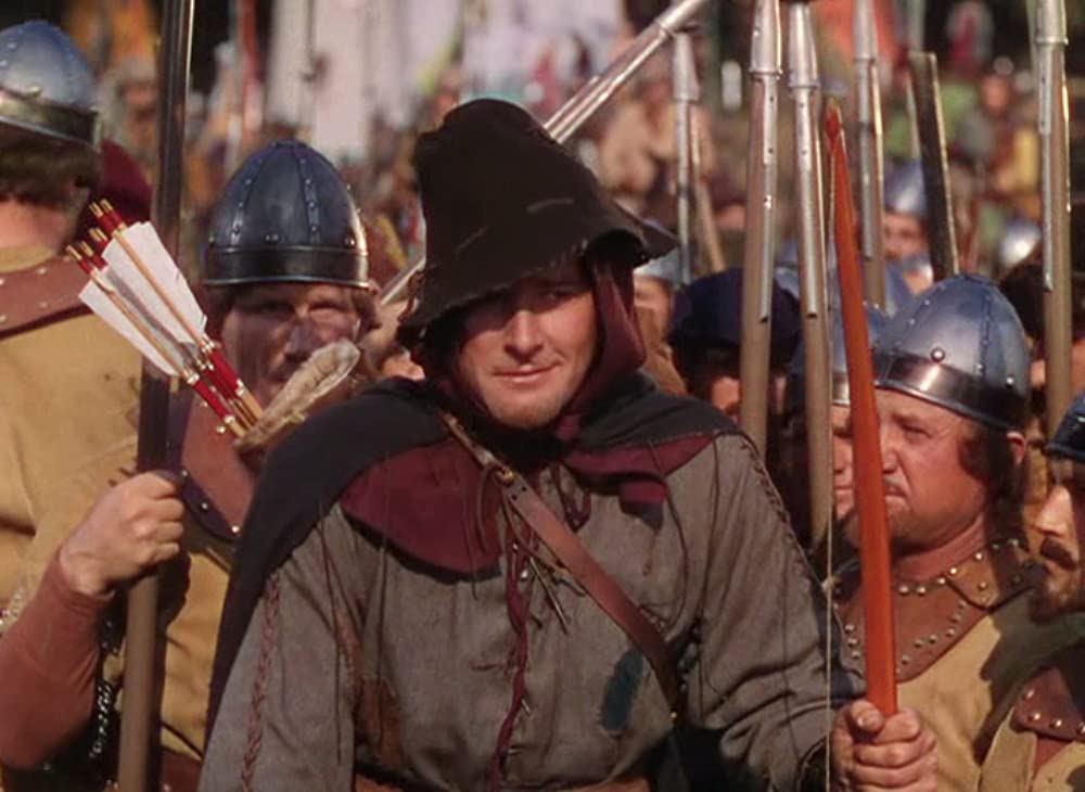 「ロビンフッドの冒険」エロール・フリンの画像