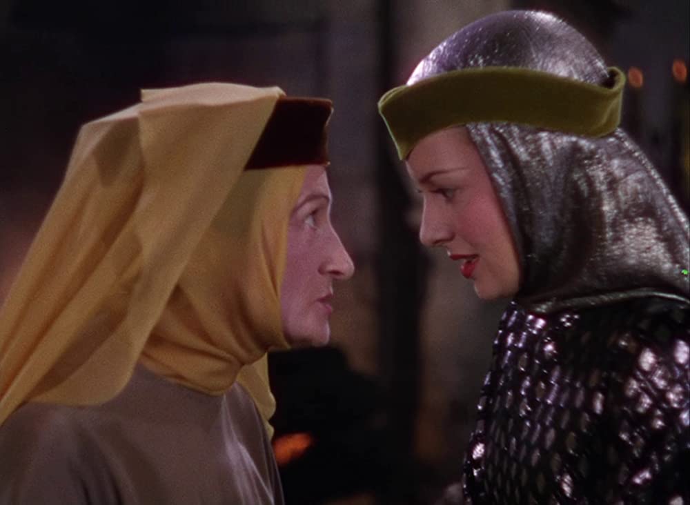 「ロビンフッドの冒険」オリビア・デ・ハビランド & ウナ・オコナーの画像