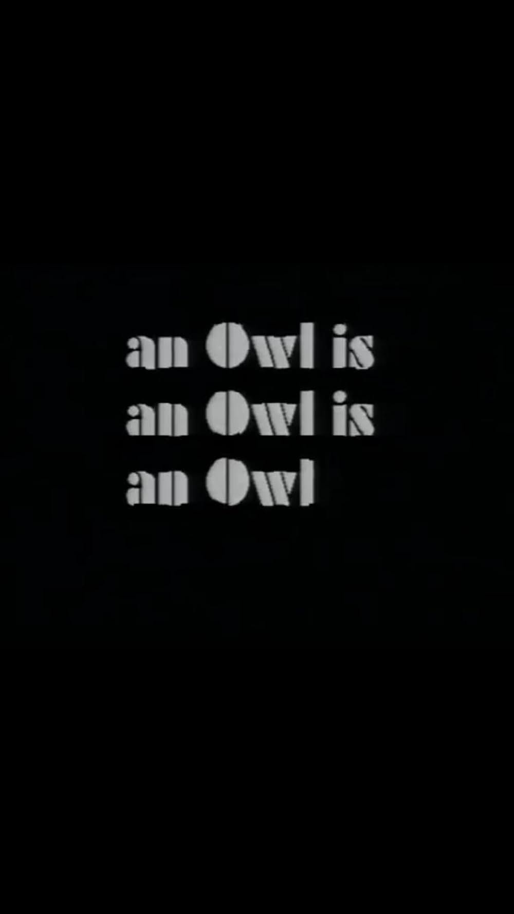 An Owl Is an Owl Is an Owl（原題）の写真