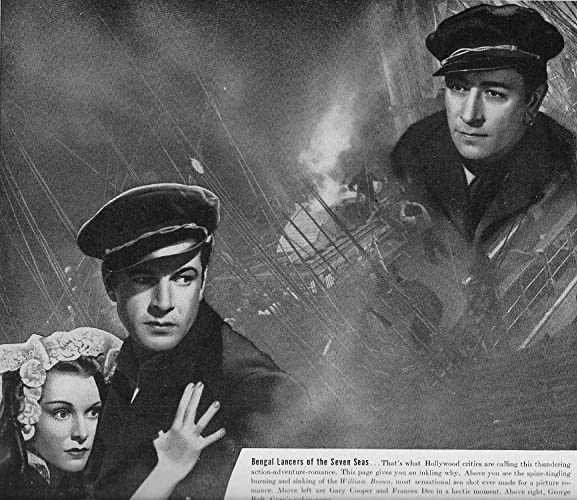 「海の魂」ゲイリー・クーパー & フランシス・ディー & ジョージ・ラフトの画像