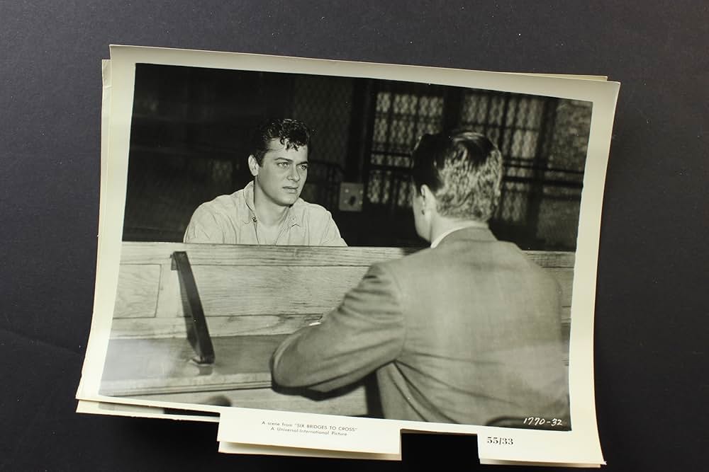 六つの橋を渡る男の画像