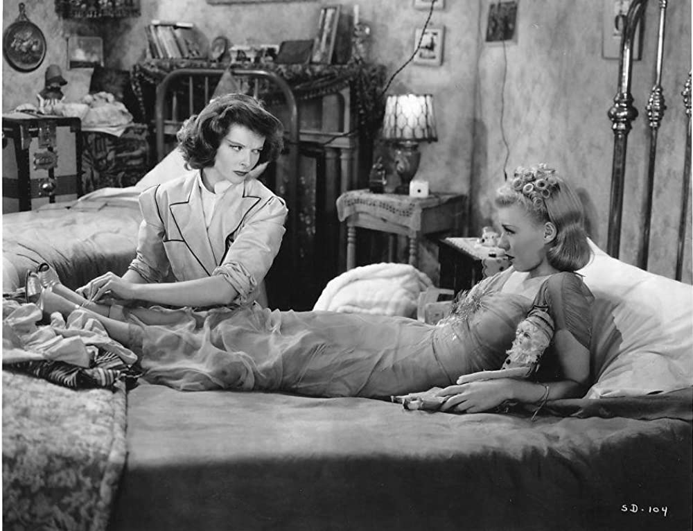 「ステージ・ドア」キャサリン・ヘプバーン & ジンジャー・ロジャースの画像