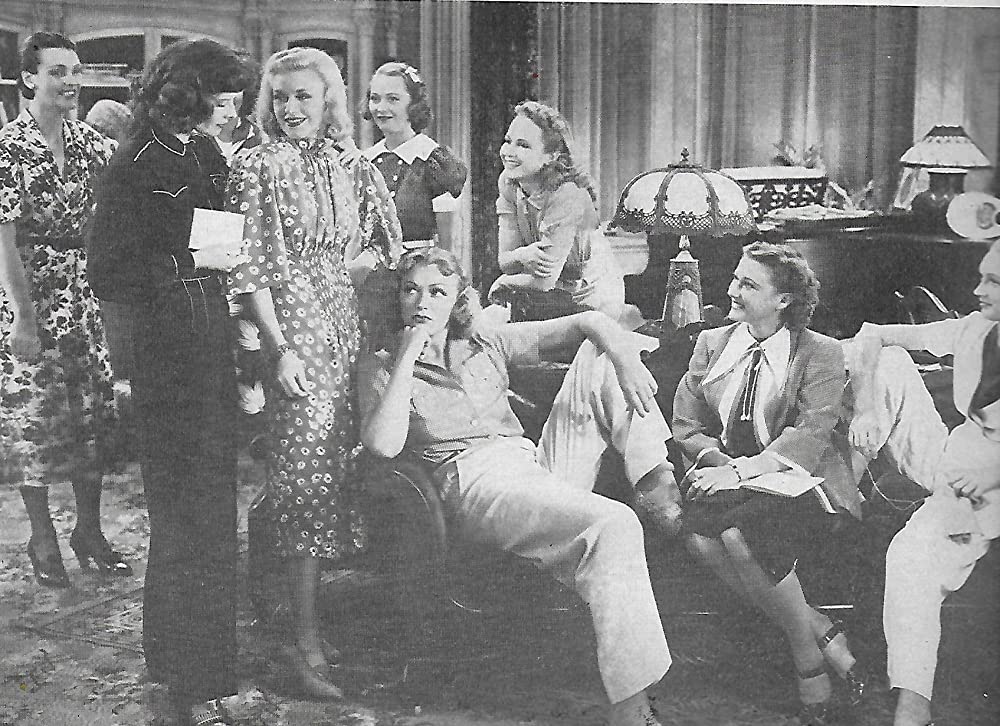 「ステージ・ドア」キャサリン・ヘプバーン & イブ・アーデン & ジンジャー・ロジャース & アンドレア・リーズの画像