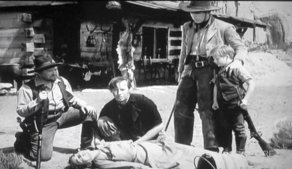 「テキサス決死隊」アービング・ベーコン & Benny Bartlett & バージニア・ブリサック & フレッド・マクマレイ & ジャック・オーキーの画像