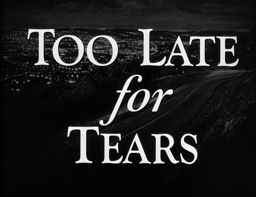 遅すぎた涙の画像