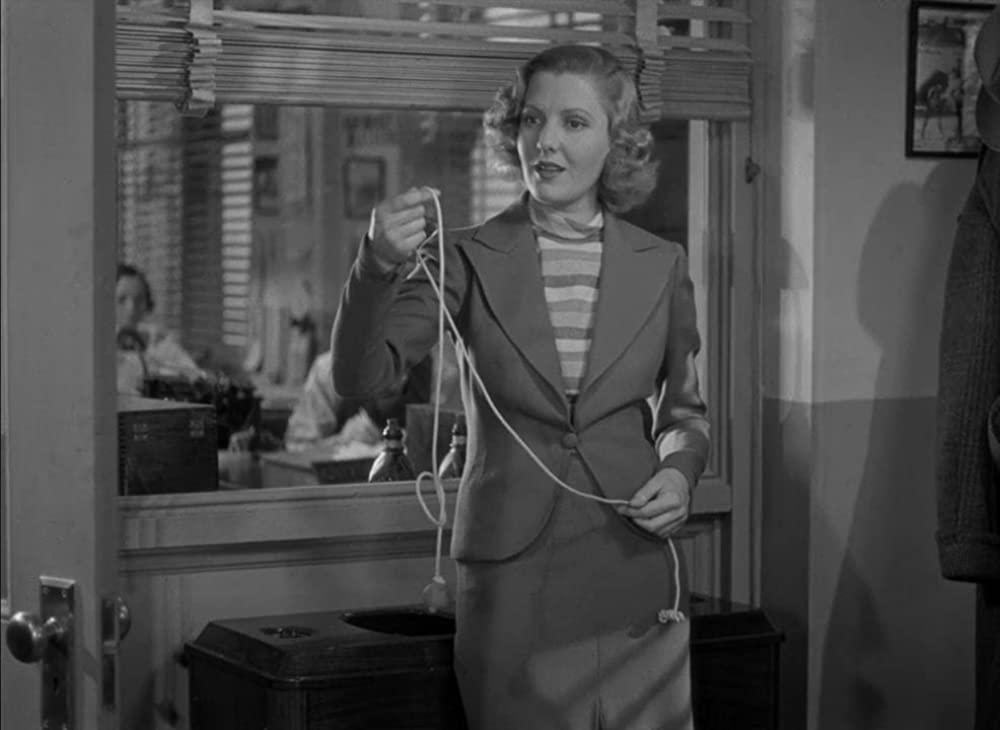 「オペラハット」ジーン・アーサーの画像