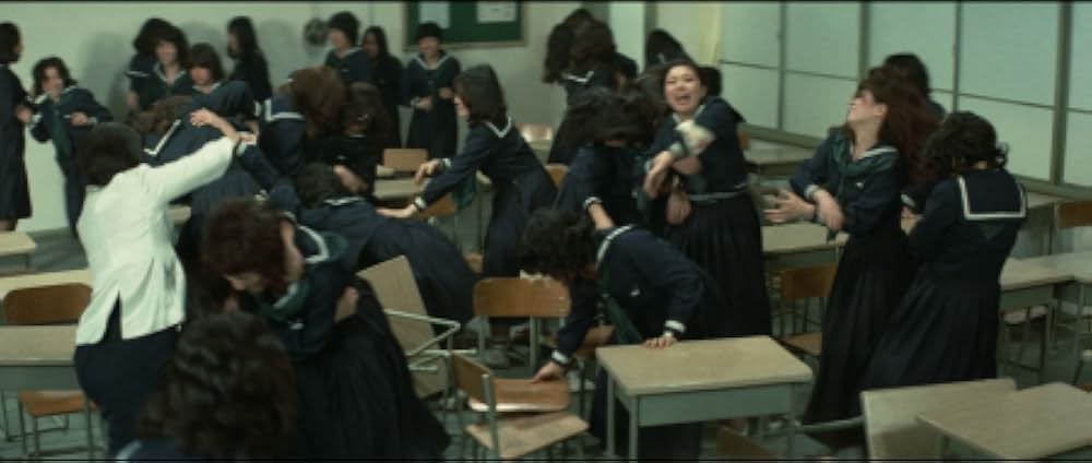 恐怖女子高校 暴行リンチ教室の画像