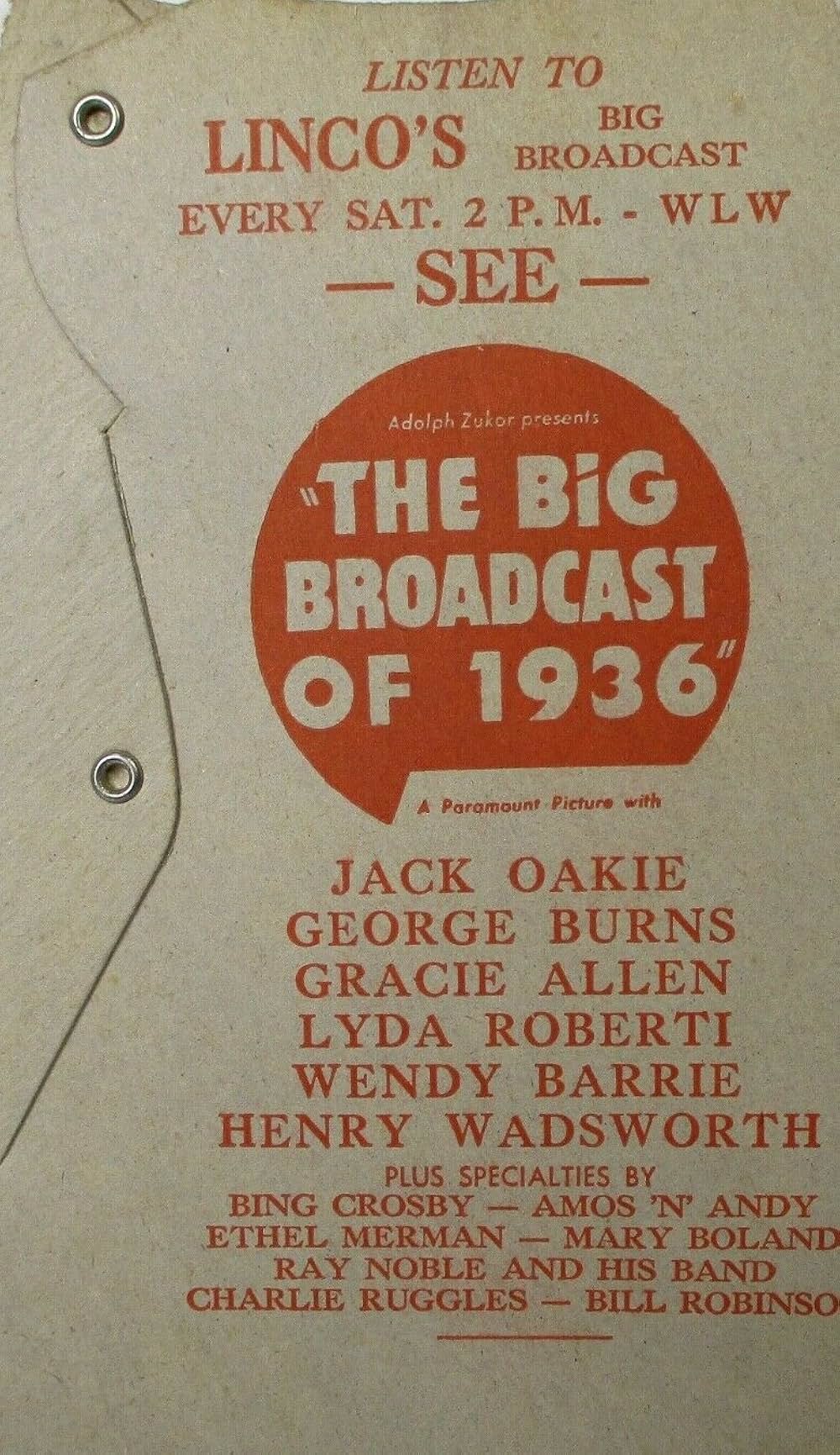 1936年の大放送の画像