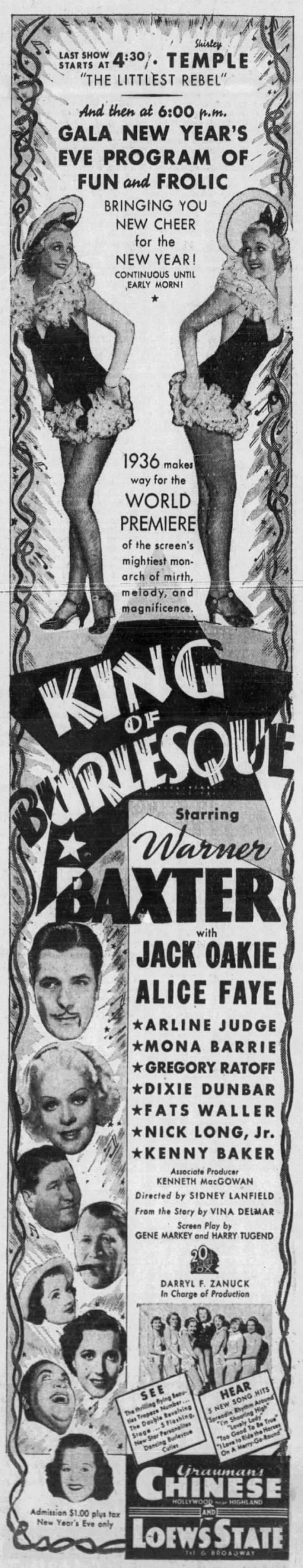 バーレスクの王様の画像