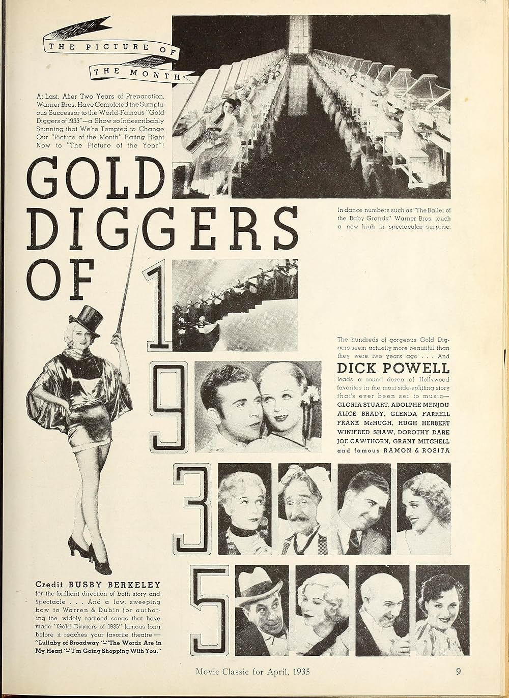 ゴールド・ディガース35年の画像