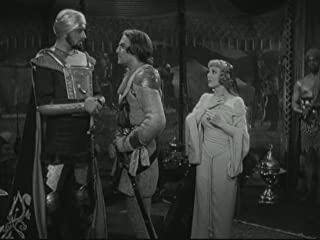 「十字軍」Ian Keith & ヘンリー・ウィルコクソン & ロレッタ・ヤングの画像