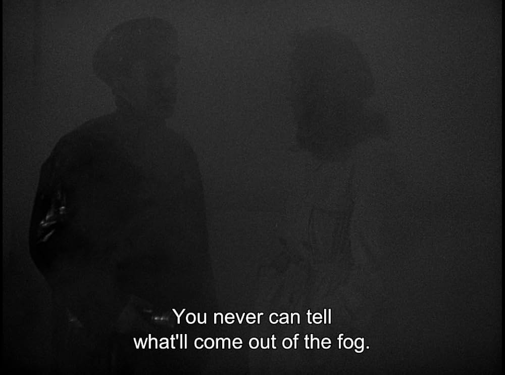 霧の中の逃走の画像