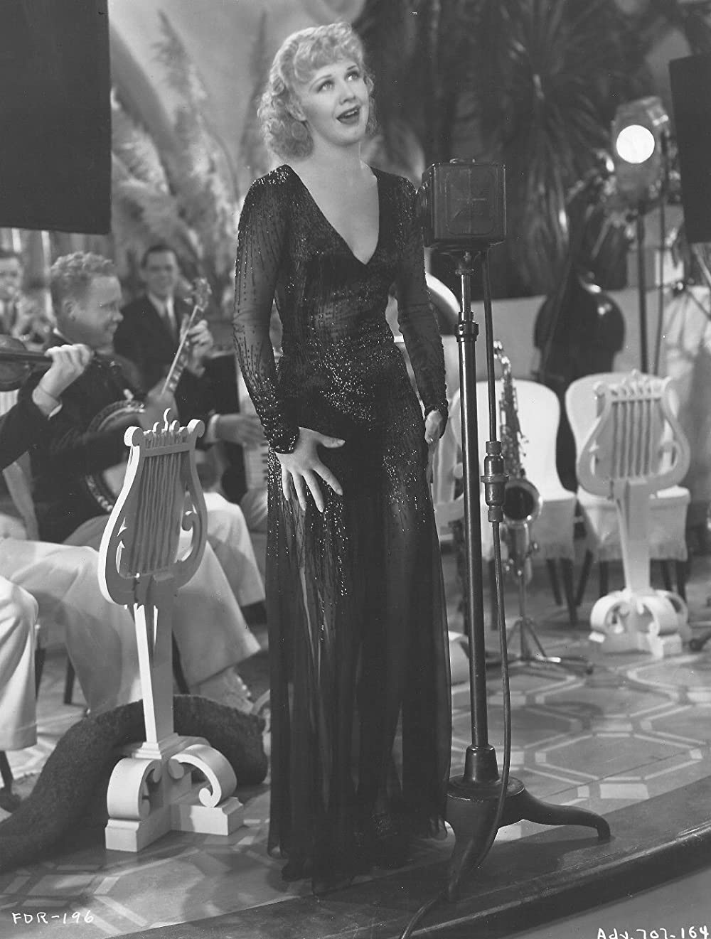 「空中レヴュー時代」ジンジャー・ロジャースの画像