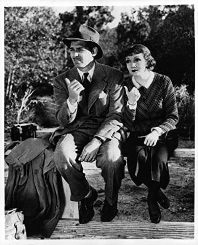 「或る夜の出来事」クラーク・ゲーブル & クローデット・コルベールの画像