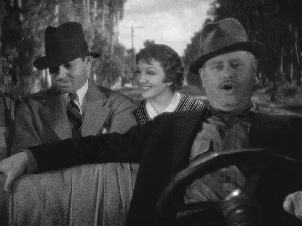 「或る夜の出来事」クラーク・ゲーブル & クローデット・コルベール & アラン・ヘイルの画像